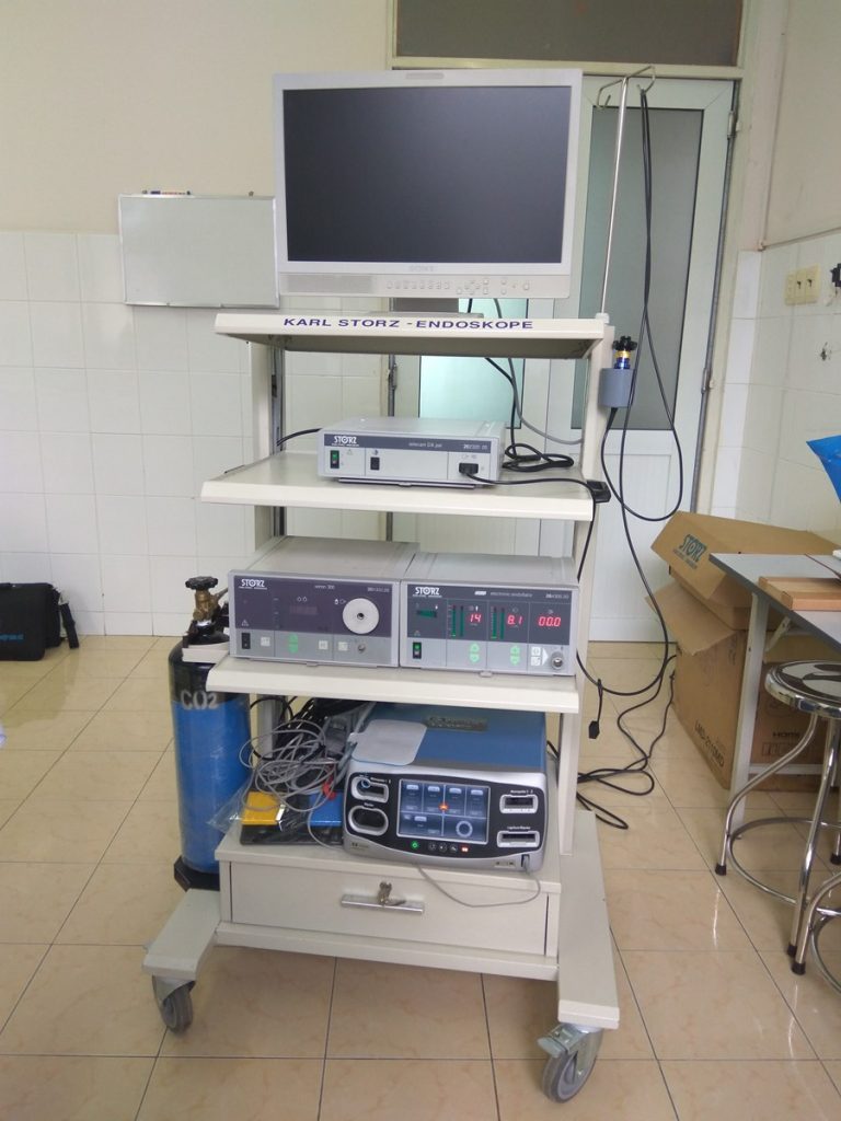 máy nội soi tai mũi họng ống mềm